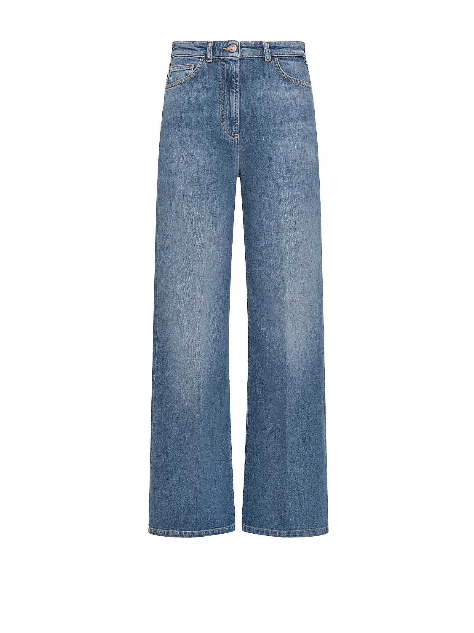 HIGH-WAISTED DENIM JEANS sold by Lord & Taylor
