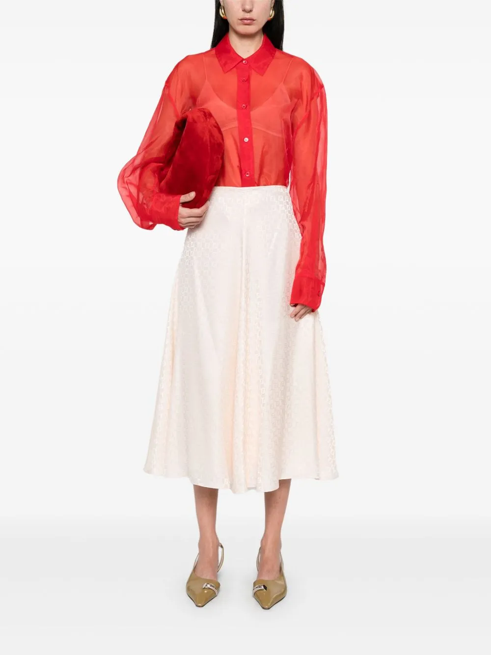 100% SILK SKIRTS sold by Lord & Taylor product image thumbnail 5