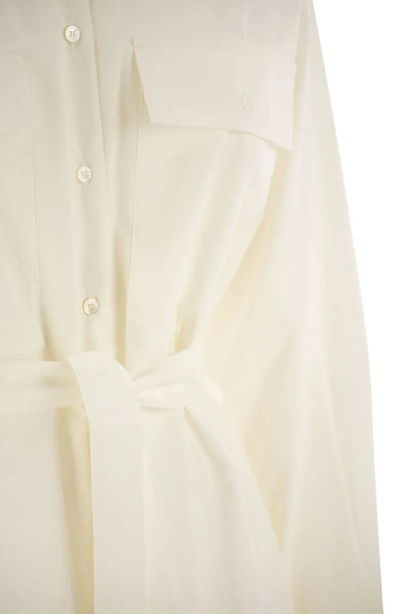 BALOCCO - POPLIN CHEMISE DRESS sold by Lord & Taylor product image thumbnail 4