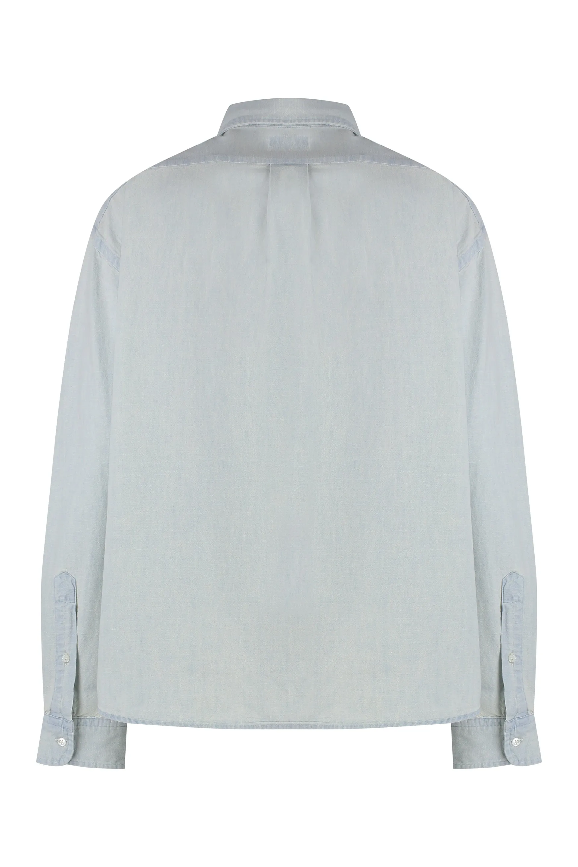 SHORT SQUARE CHAMBRAY SHIRT sold by Lord & Taylor product image thumbnail 2