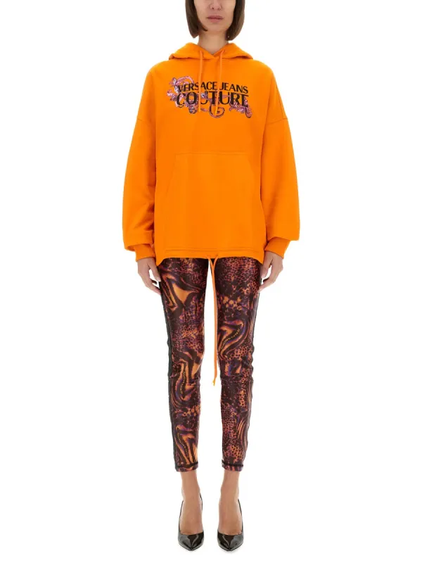 HOODIE WITH LOGO AND CRYSTALS made by Lord & Taylor