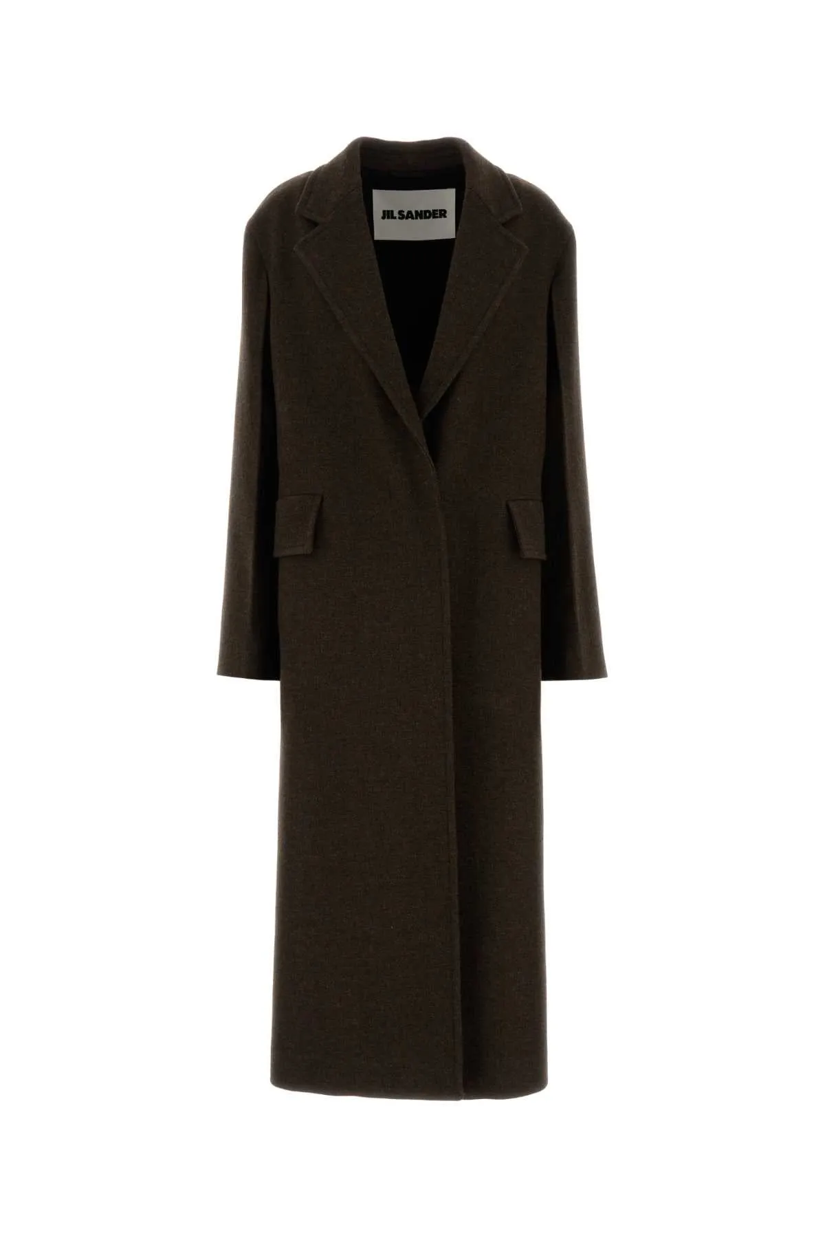MELANGE BROWN WOOL COAT sold by Lord & Taylor