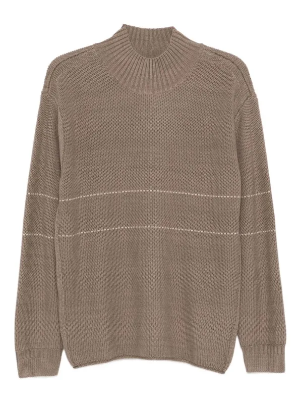 BEIGE SILK NYLON SWEATER sold by Lord & Taylor