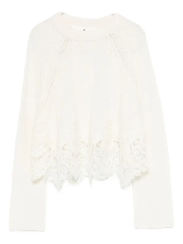 Ermanno Scervino Sweaters White sold by Lord & Taylor