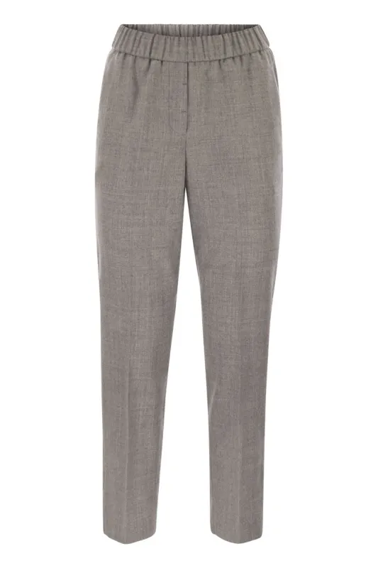 VIRGIN WOOL TROUSERS WITH LUREX sold by Lord & Taylor