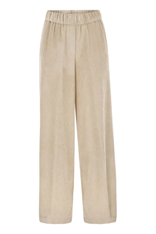FLUID CORDUROY TROUSERS sold by Lord & Taylor
