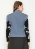 Blue Sleeveless Turtleneck Vest sold by Lord & Taylor