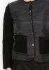 Textured Contrast Jacket – Black sold by Lord & Taylor