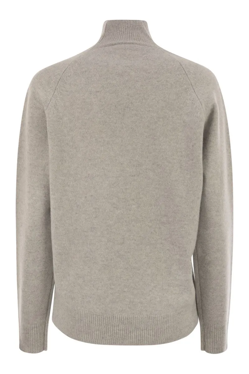 HIGH-NECK JUMPER WITH LUREX sold by Lord & Taylor product image thumbnail 2