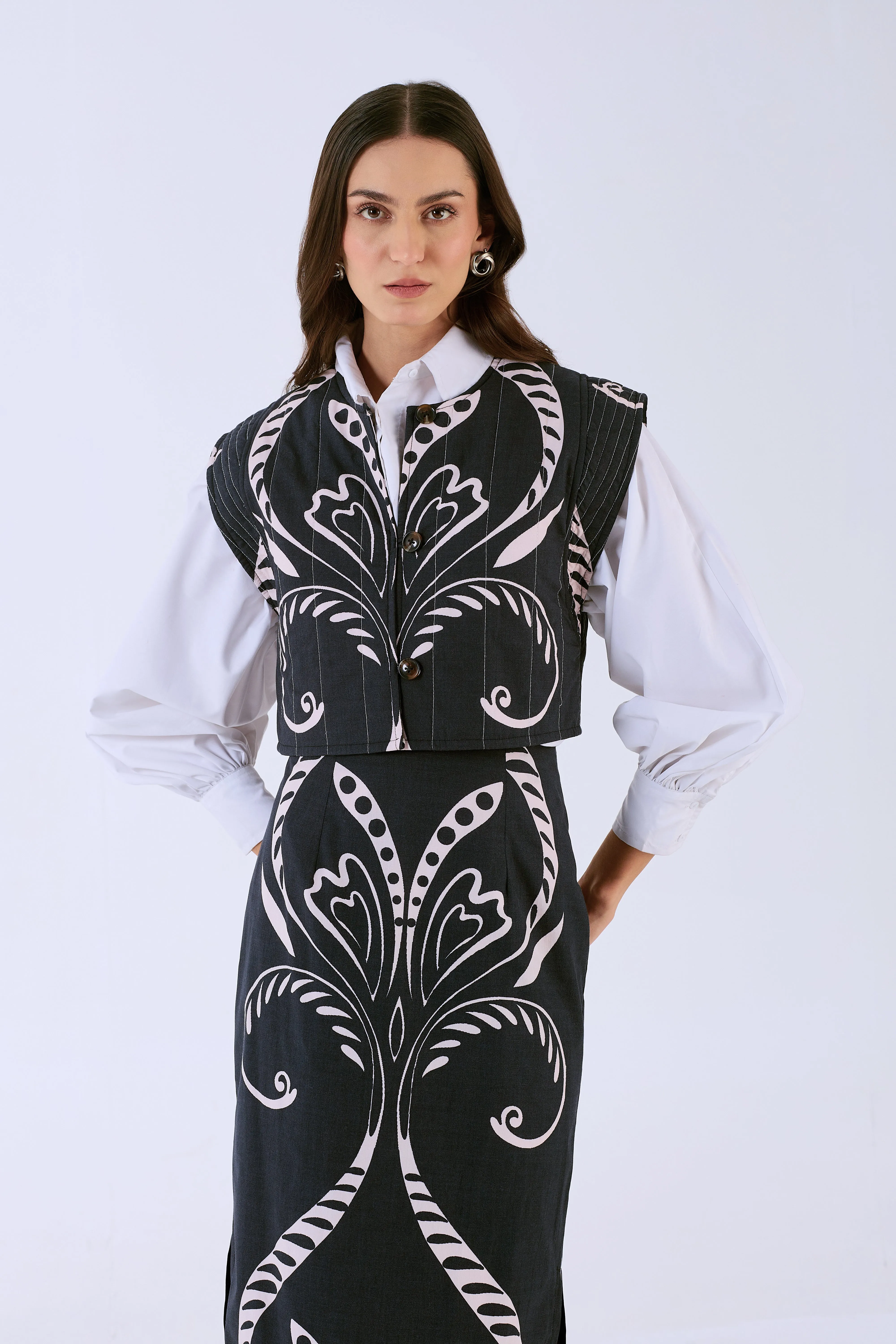 Lexie Vest sold by Lord & Taylor