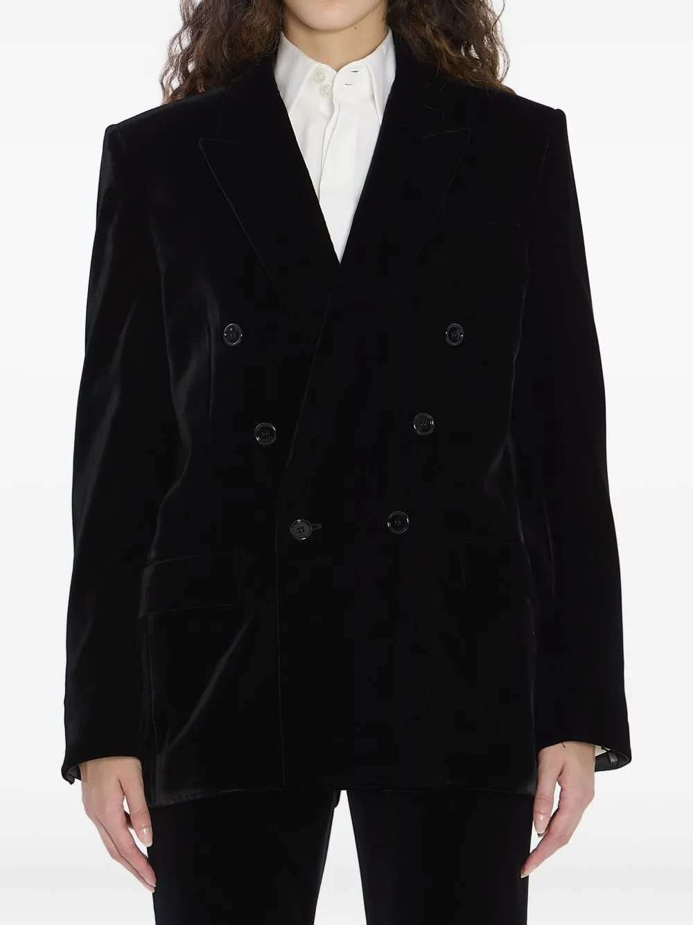 Saint Laurent Jackets Black sold by Lord & Taylor product image thumbnail 2