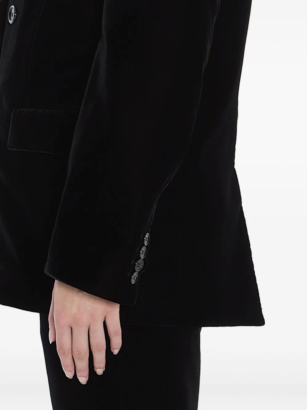 Saint Laurent Jackets Black sold by Lord & Taylor product image thumbnail 3