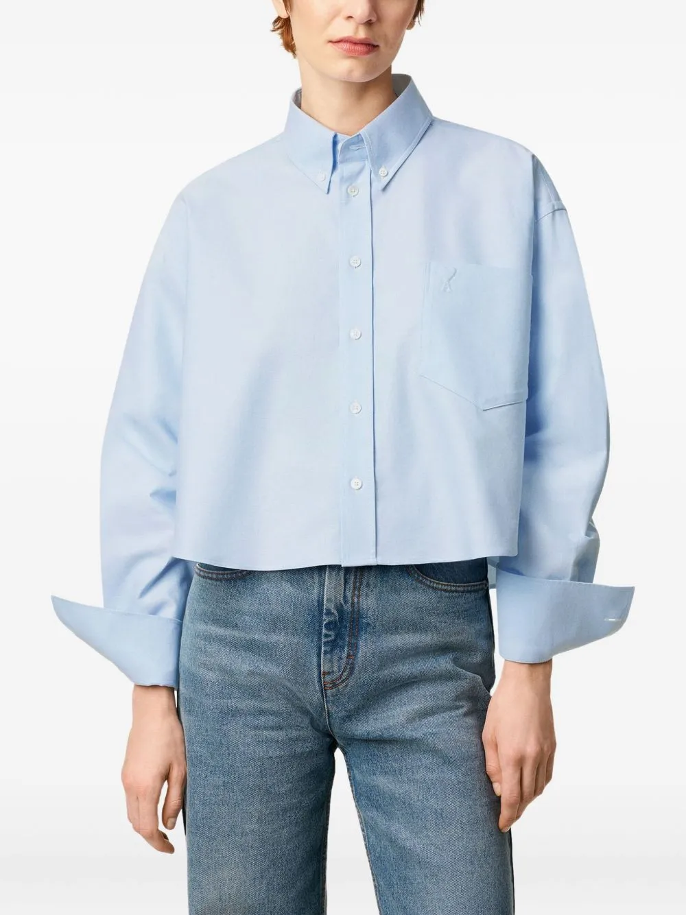 Ami Paris Shirts Clear Blue sold by Lord & Taylor product image thumbnail 2