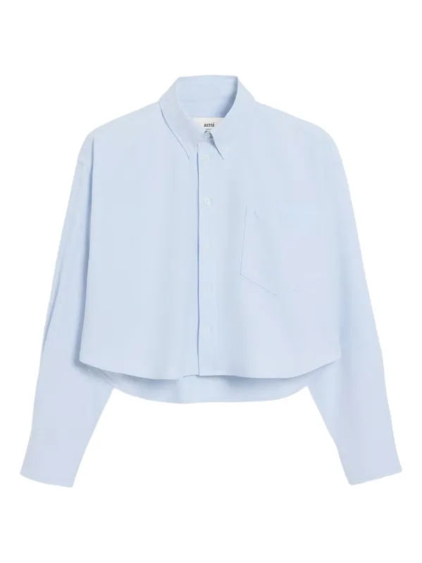 Ami Paris Shirts Clear Blue sold by Lord & Taylor