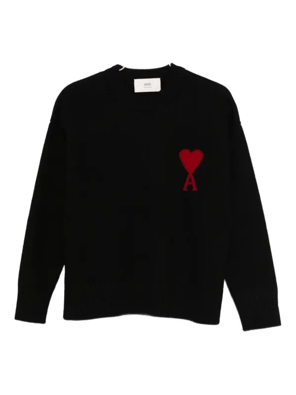 Ami Paris Sweaters Black sold by Lord & Taylor