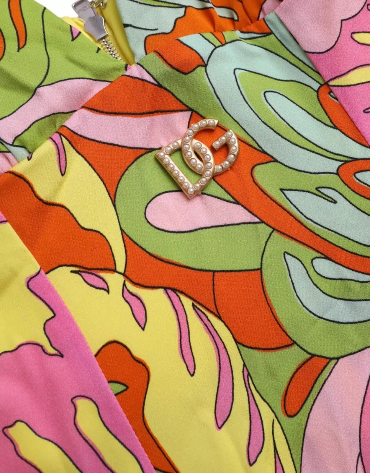 Multicolor Floral Silk Flared Mini Dress sold by Lord & Taylor product image thumbnail 5