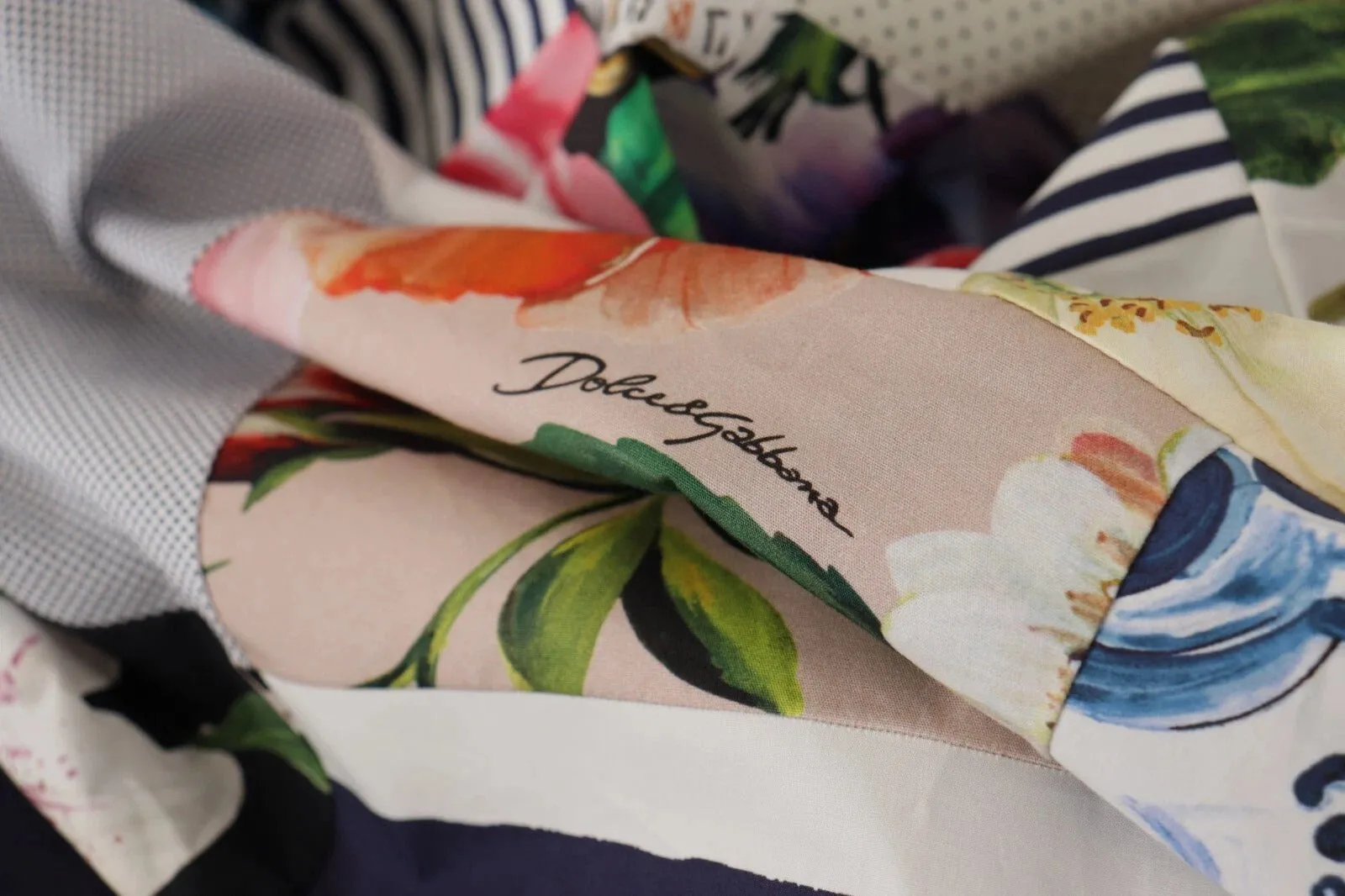 Multicolor Poplin Floral Mini Flared Dress sold by Lord & Taylor product image thumbnail 5