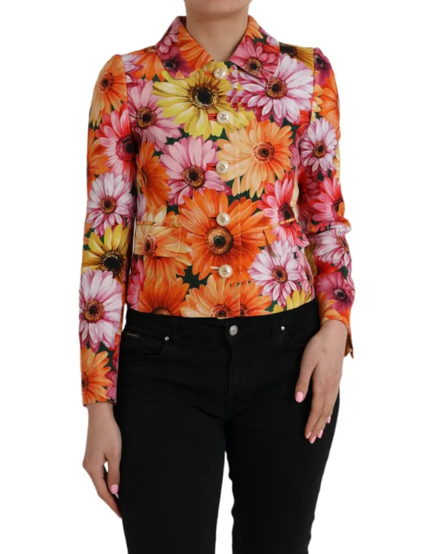 Multicolor Daisy Print Floral Fantasy Jacket sold by Lord & Taylor