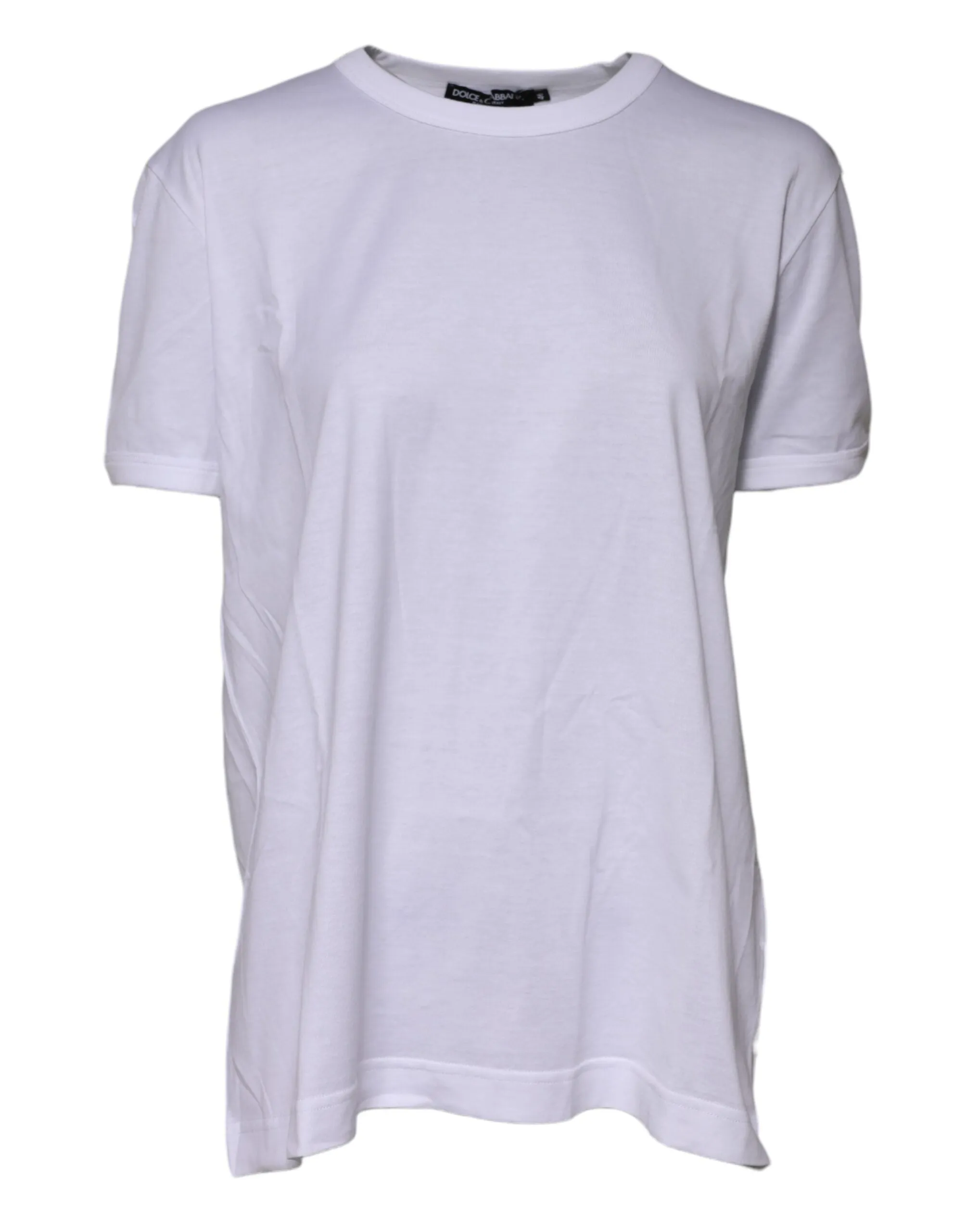 White Cotton Goodluck 2022 Crew Neck T-shirt sold by Lord & Taylor product image thumbnail 2