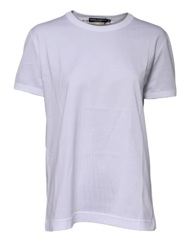 White Cotton Goodluck 2022 Crew Neck T-shirt sold by Lord & Taylor