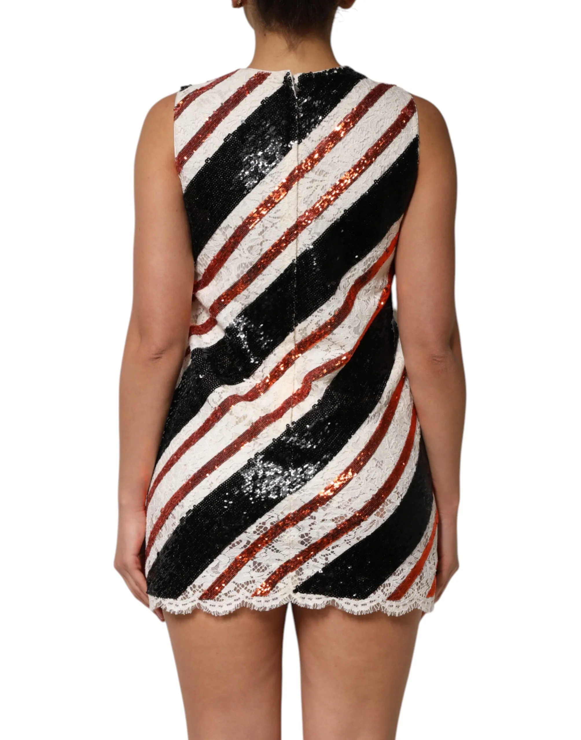 Multicolor Sequin Embellished Shift Dress sold by Lord & Taylor product image thumbnail 4