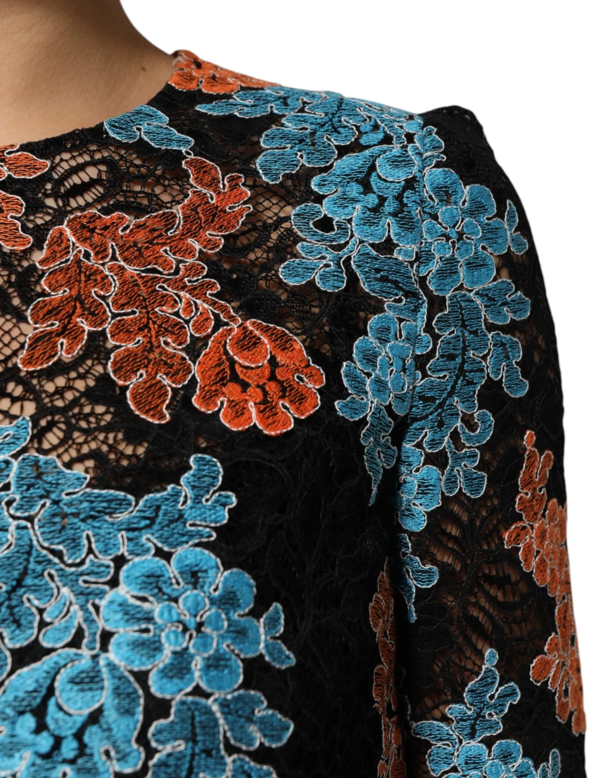 Multicolor Floral Embroidery Shift Mini Dress sold by Lord & Taylor product image thumbnail 5