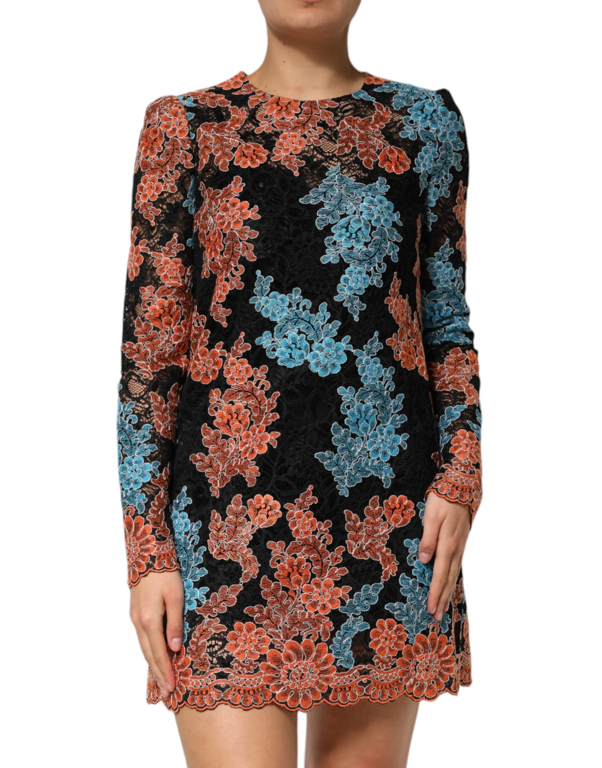 Multicolor Floral Embroidery Shift Mini Dress sold by Lord & Taylor product image thumbnail 2