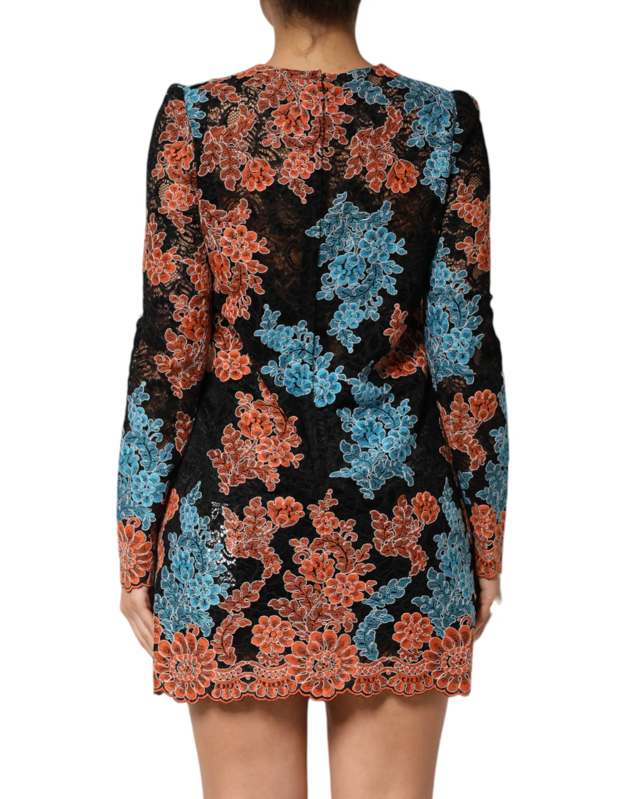 Multicolor Floral Embroidery Shift Mini Dress sold by Lord & Taylor product image thumbnail 4