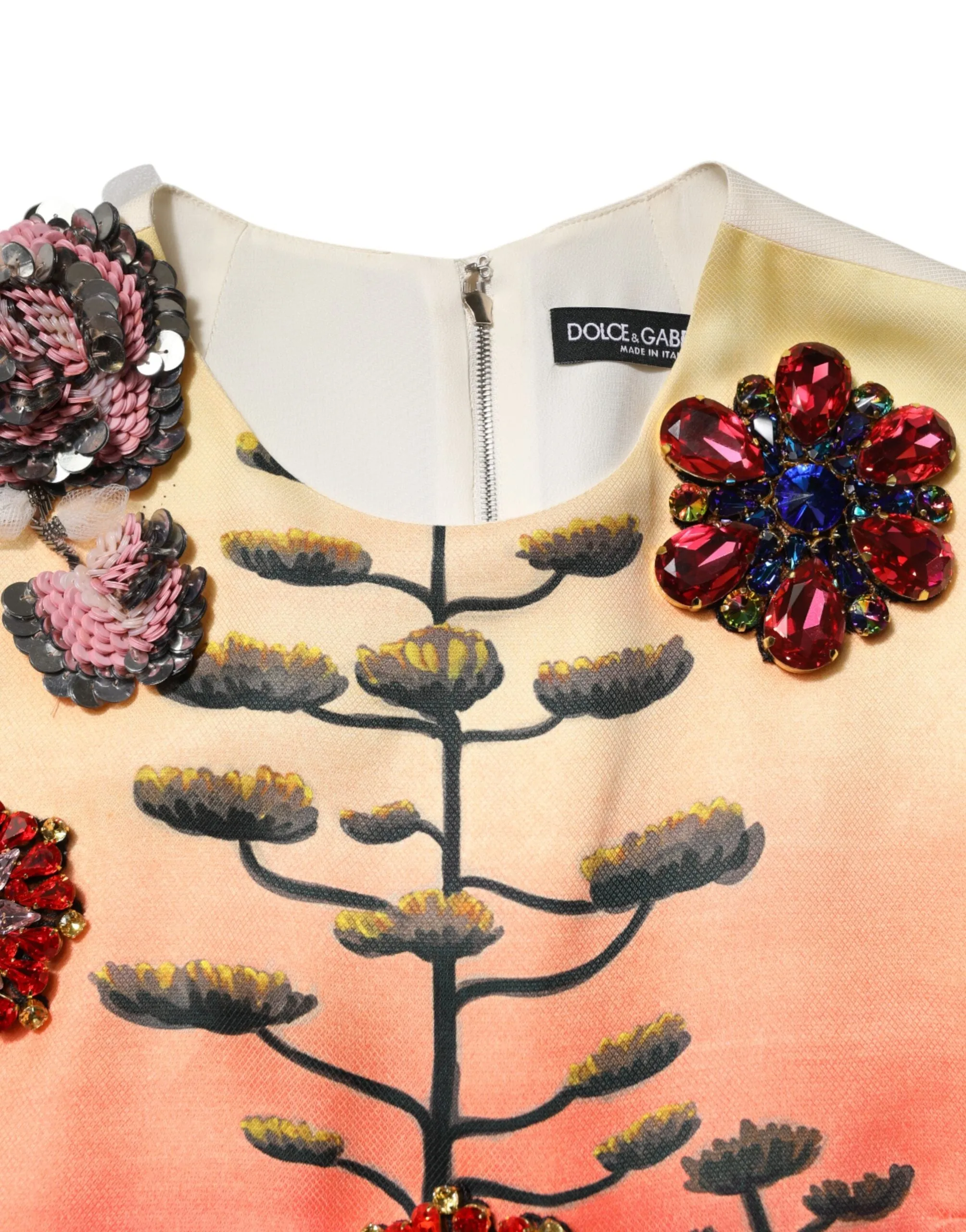 Multicolor Crystal Embellished A-line Mini Dress sold by Lord & Taylor product image thumbnail 5