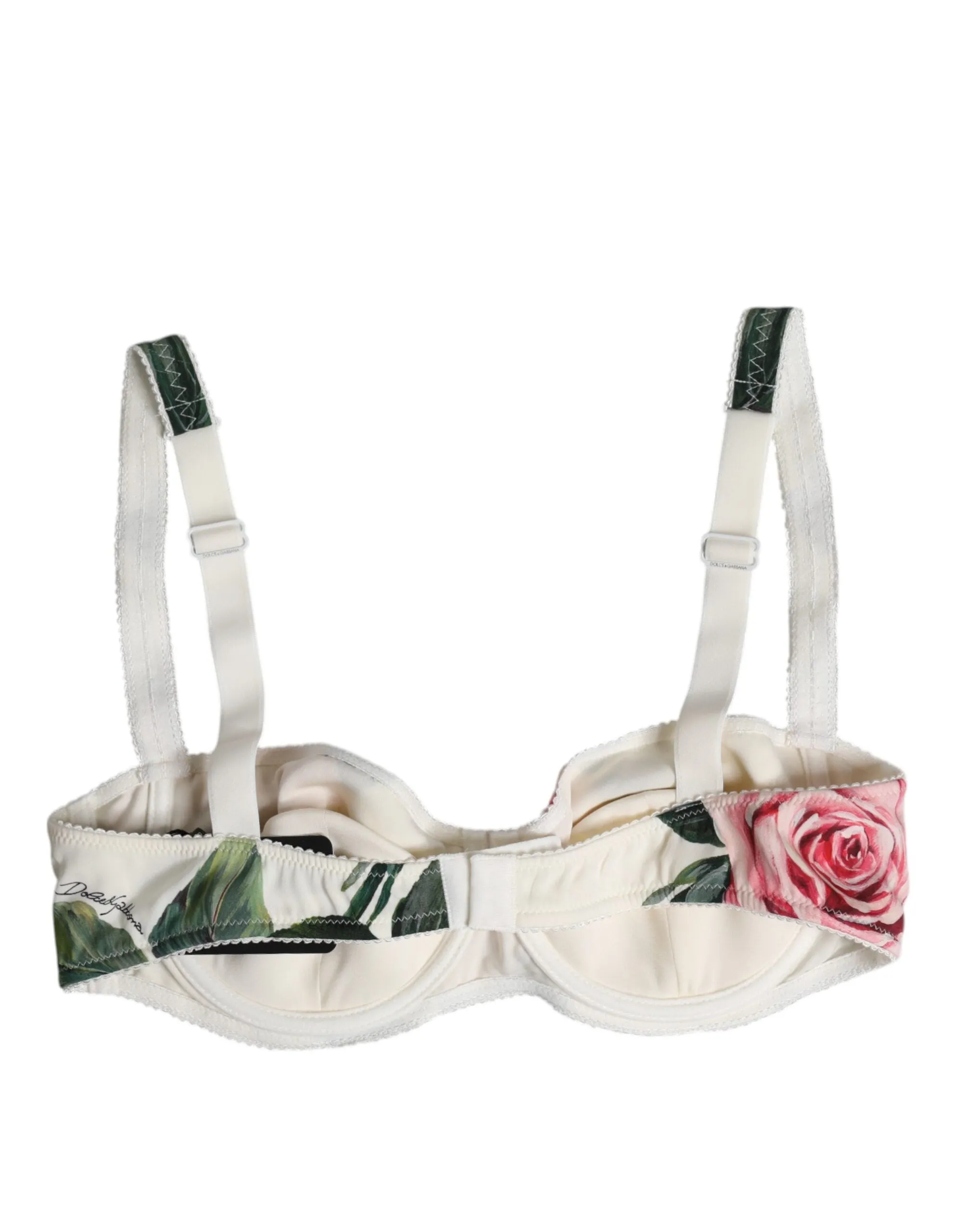 White Floral Balconette Underwired Bra Underwear sold by Lord & Taylor product image thumbnail 4