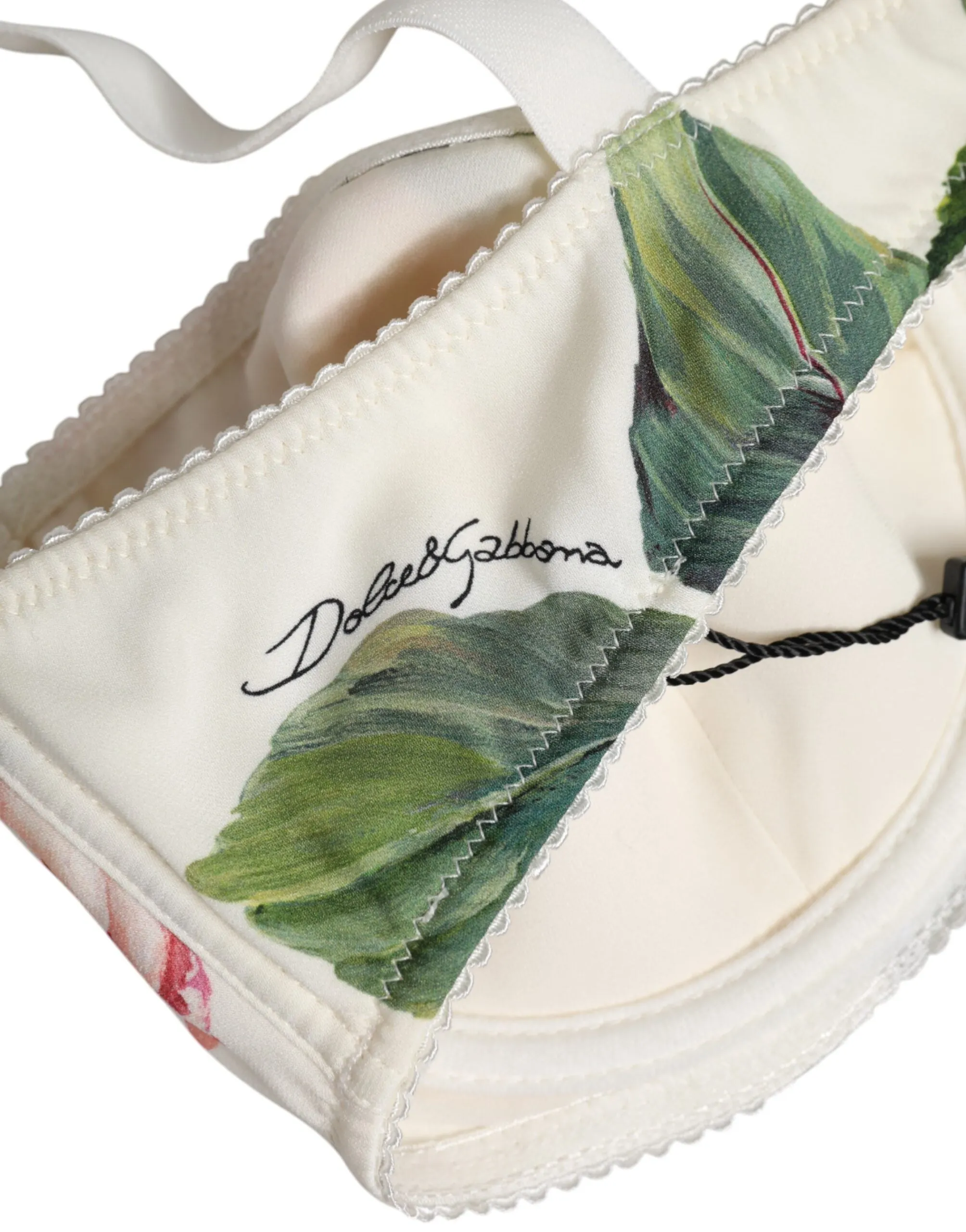 White Floral Balconette Underwired Bra Underwear sold by Lord & Taylor product image thumbnail 5