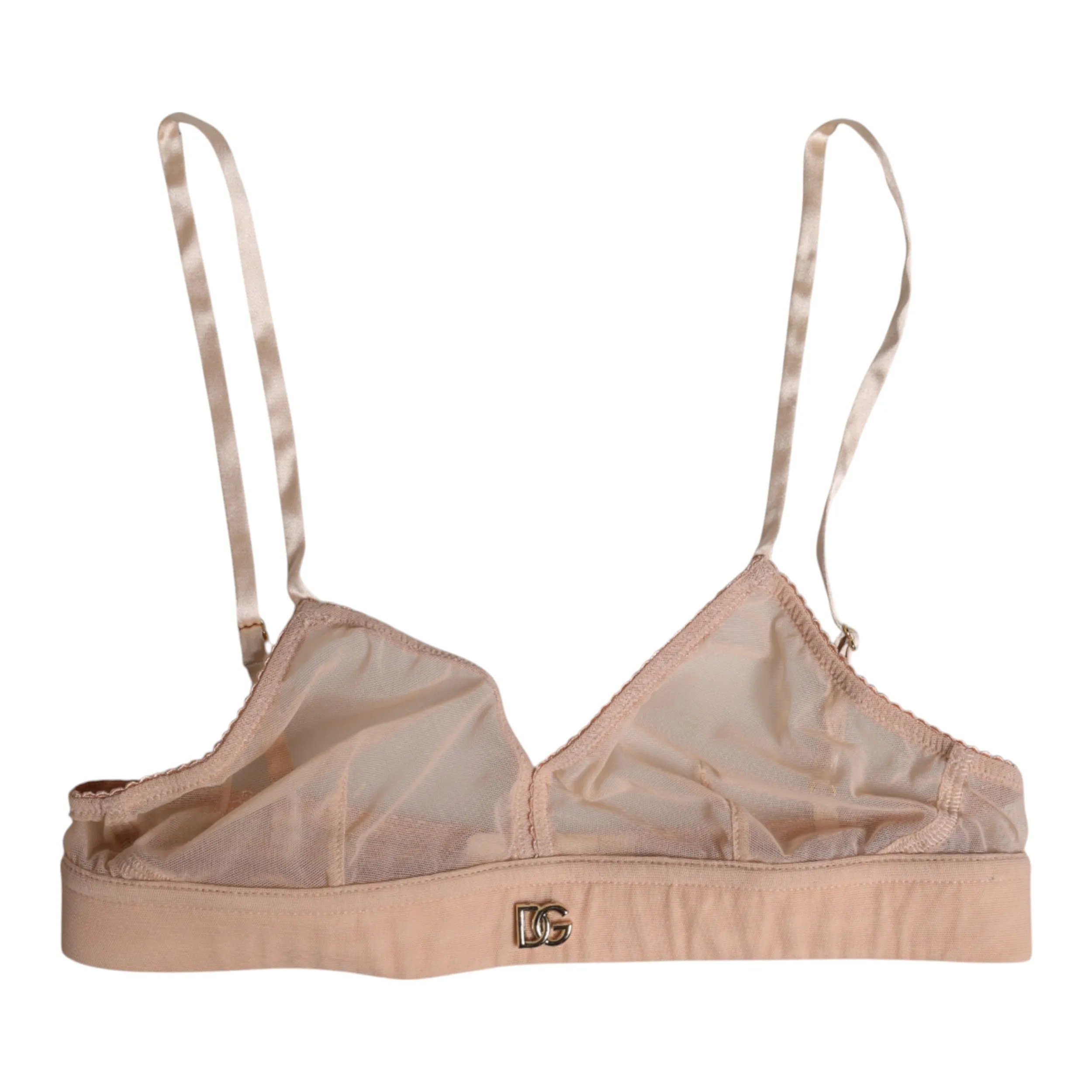 Powder Pink Nylon DG Logo Non Wire Bra Underwear sold by Lord & Taylor product image thumbnail 5