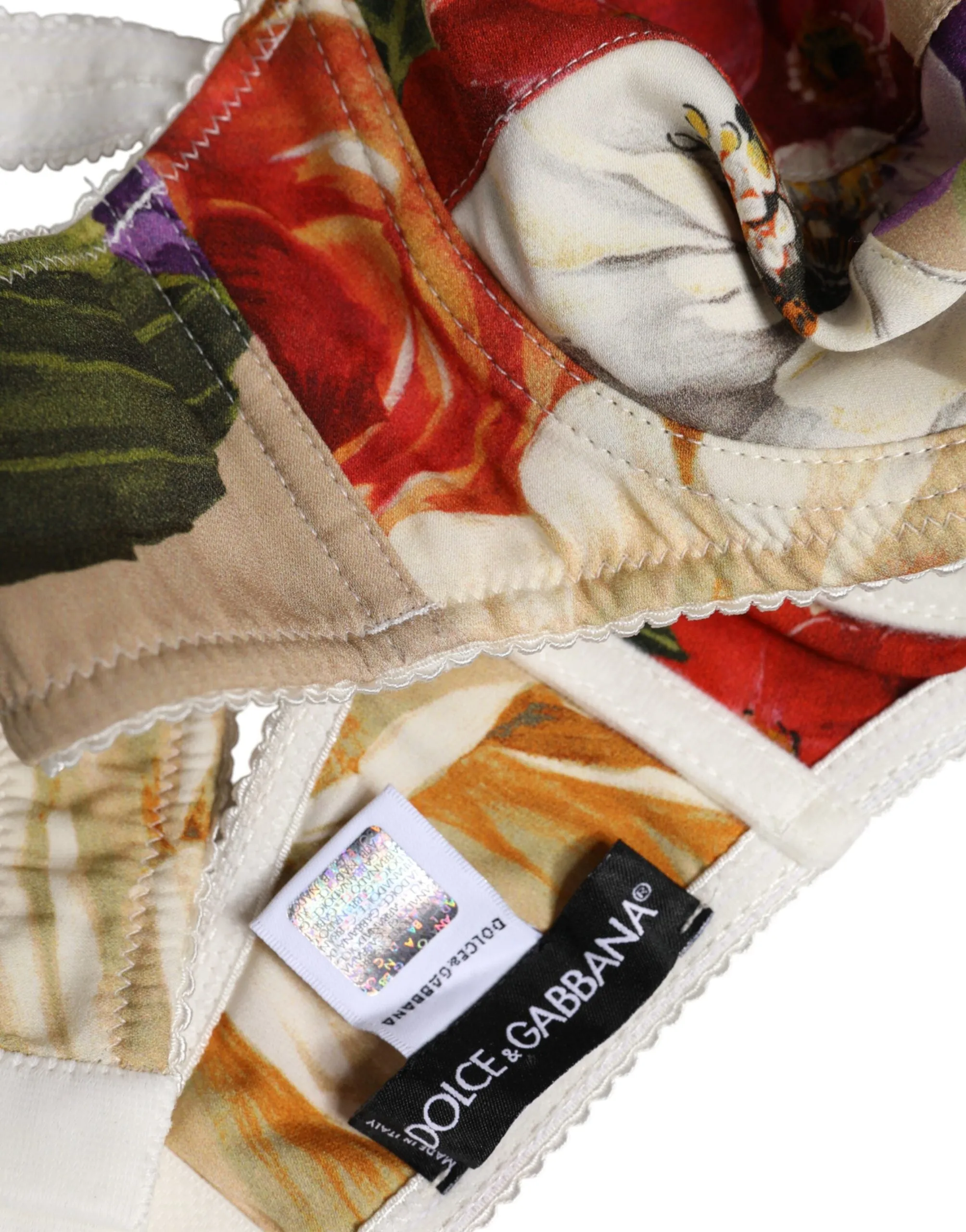 Beige Floral Balconcino Underwired Bra Underwear sold by Lord & Taylor product image thumbnail 5