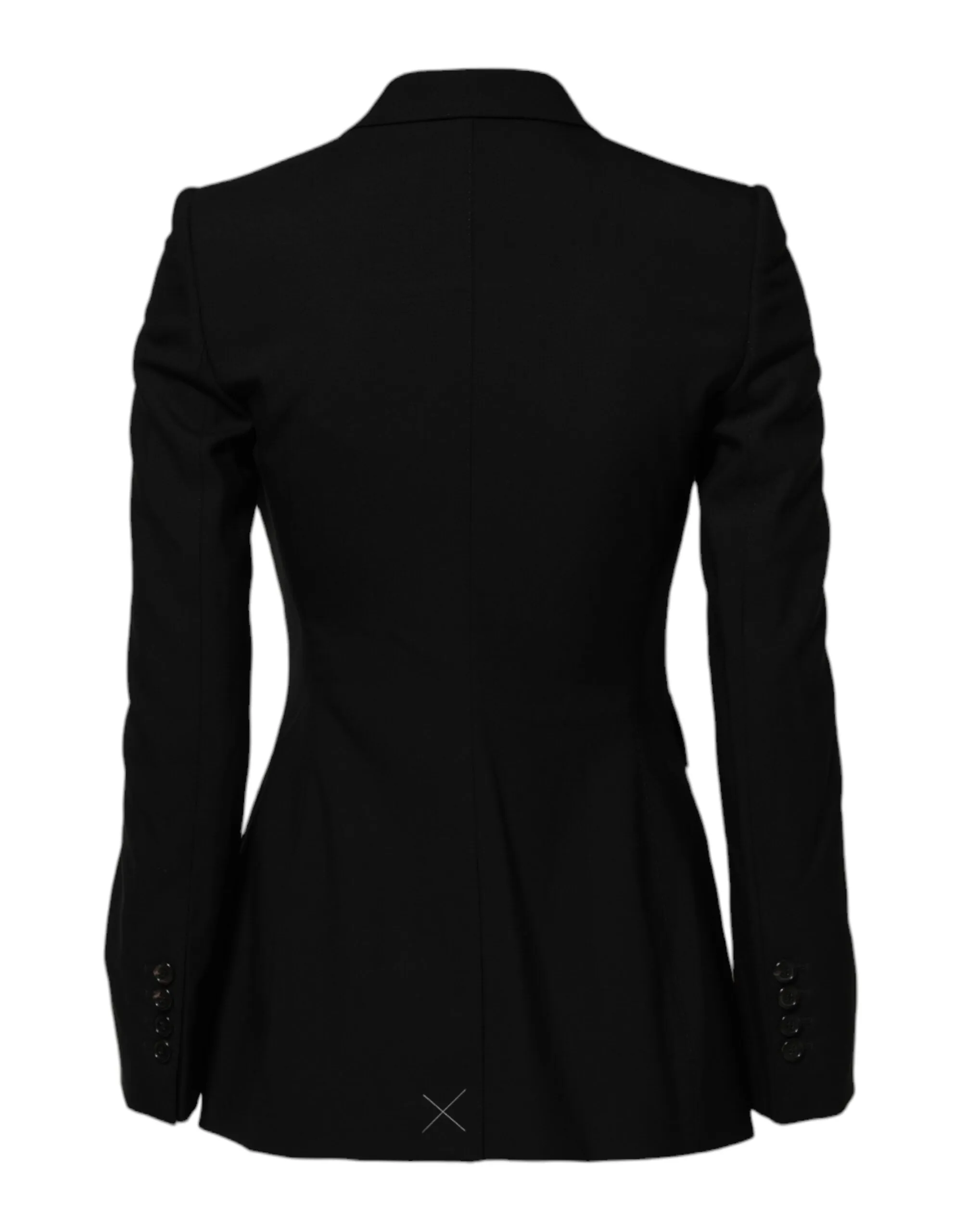 Black Wool Single Breasted Coat Jacket sold by Lord & Taylor product image thumbnail 3