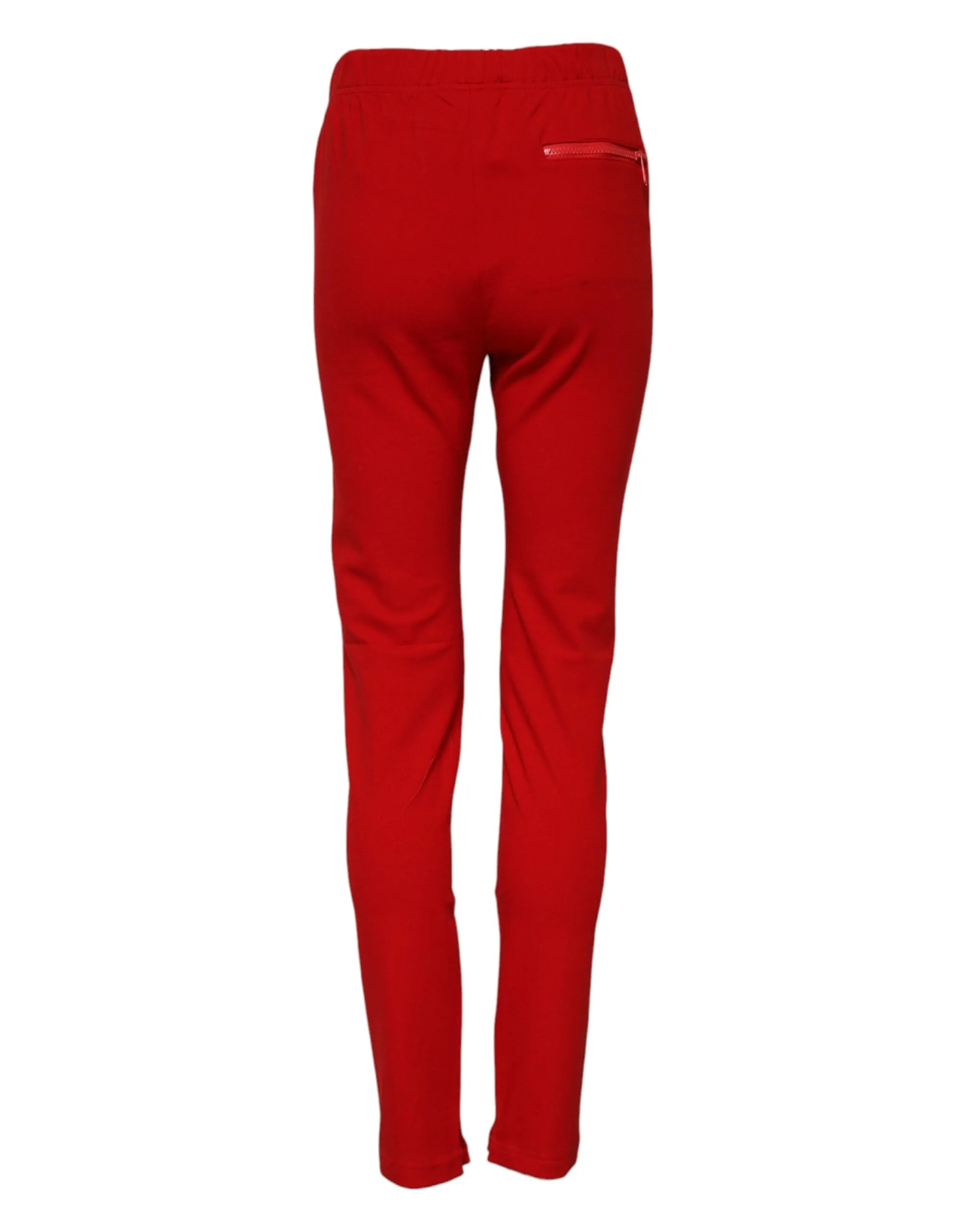 Red Mid Waist Slim Fit Pants sold by Lord & Taylor product image thumbnail 3