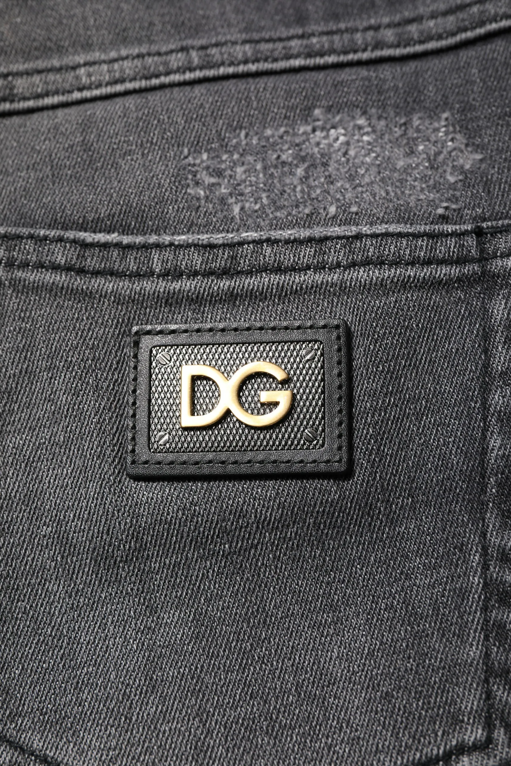 Dark Gray AUDREY Cotton Skinny Denim Jeans sold by Lord & Taylor product image thumbnail 5