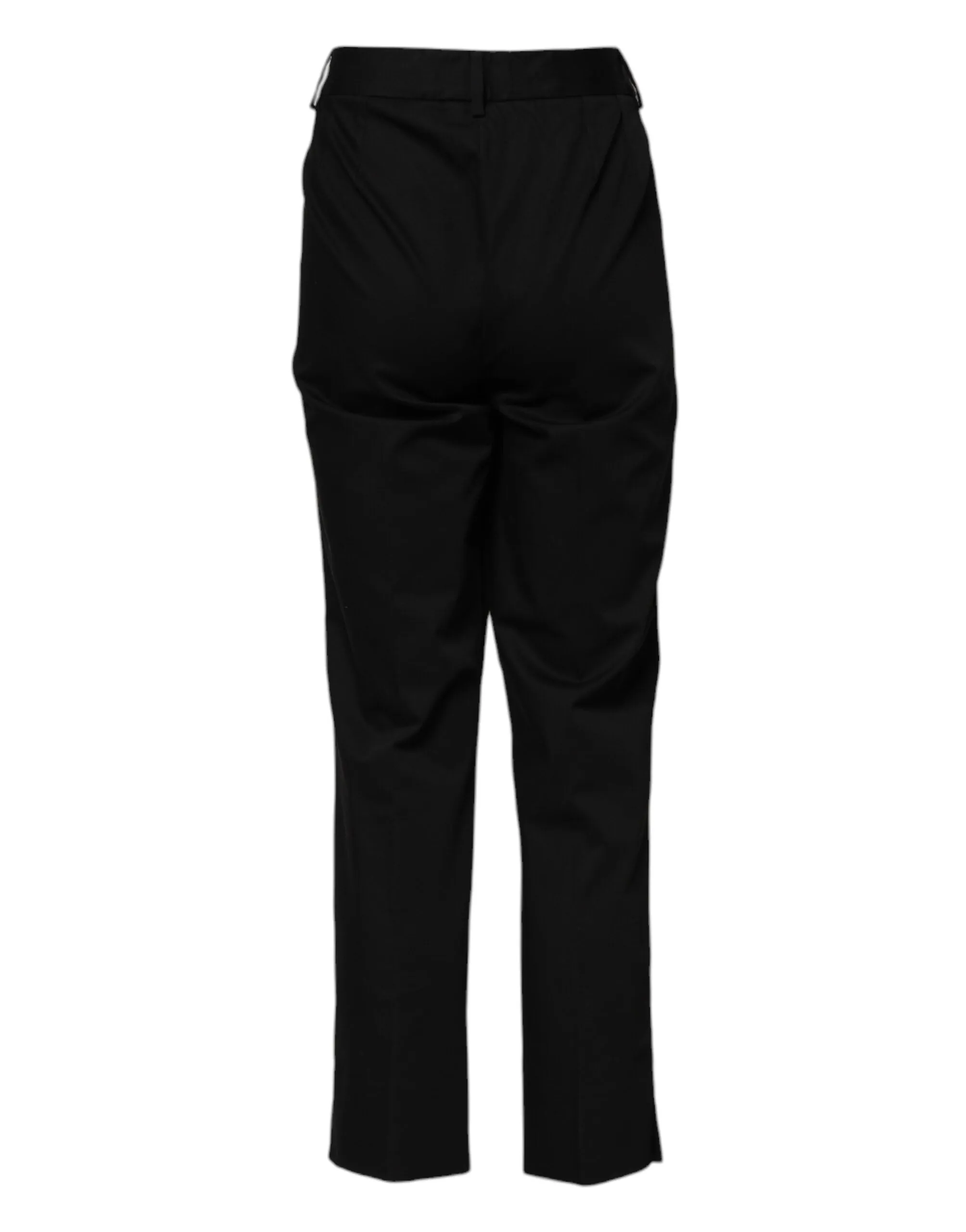 Black Cotton High Waist Formal Pants sold by Lord & Taylor product image thumbnail 3