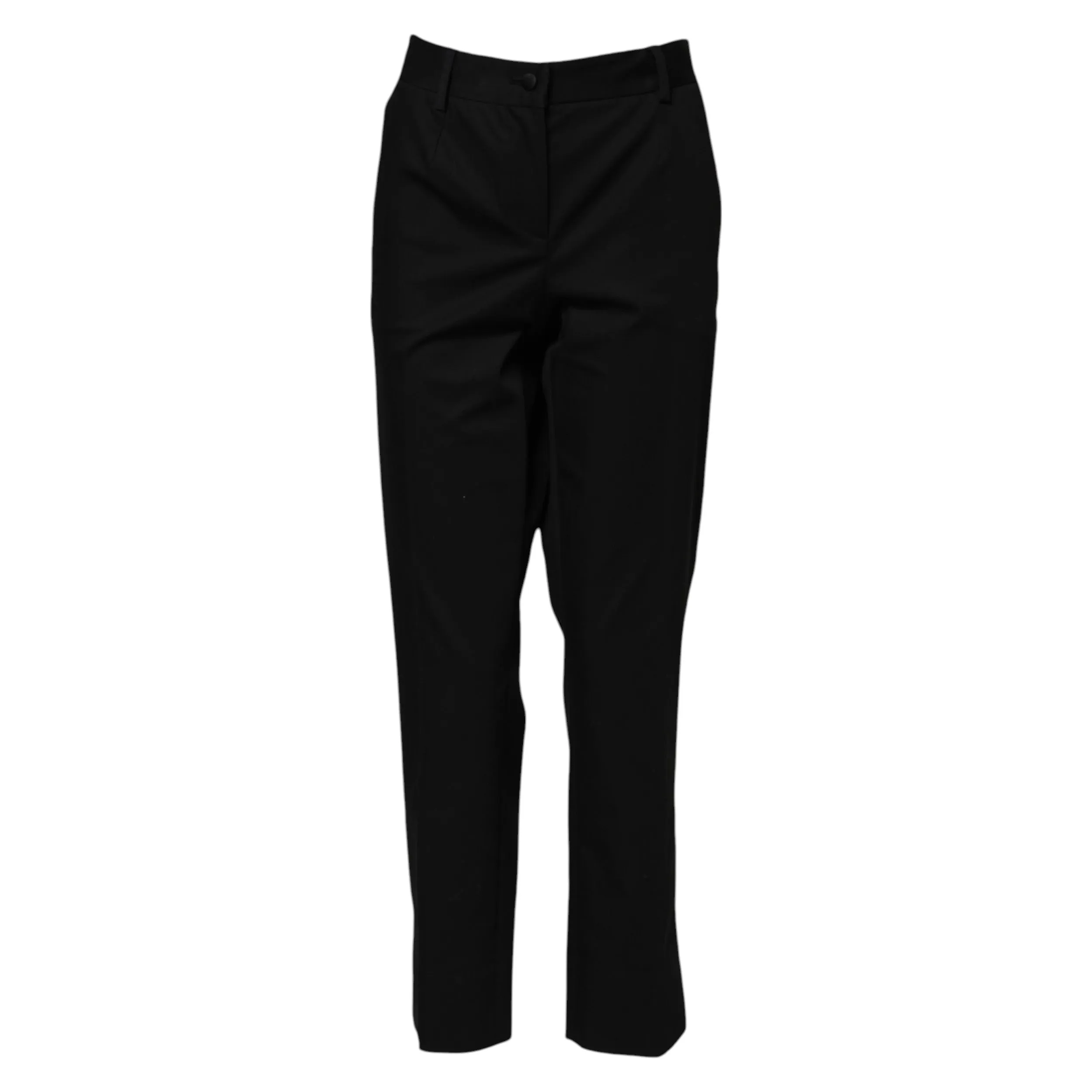 Black Cotton High Waist Formal Pants sold by Lord & Taylor product image thumbnail 5