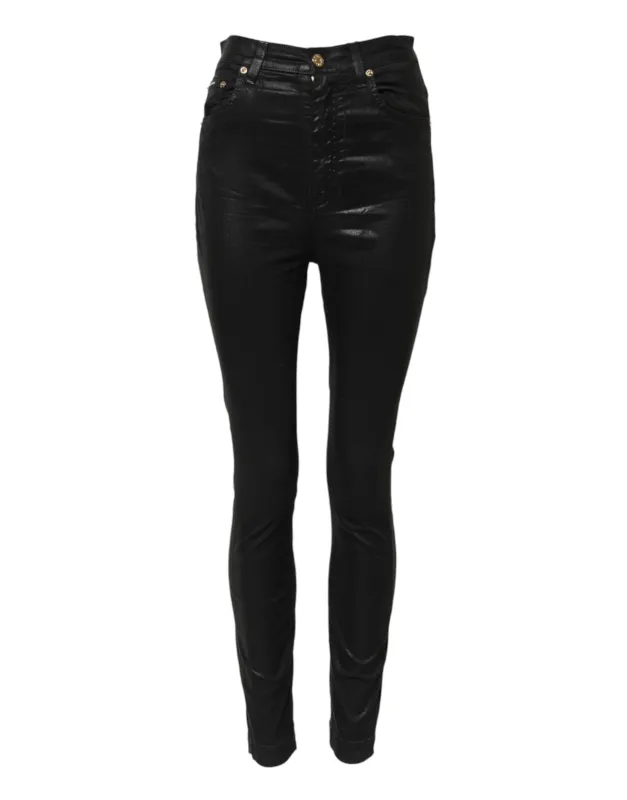 Black GRACE High Waist Skinny Denim Jeans sold by Lord & Taylor