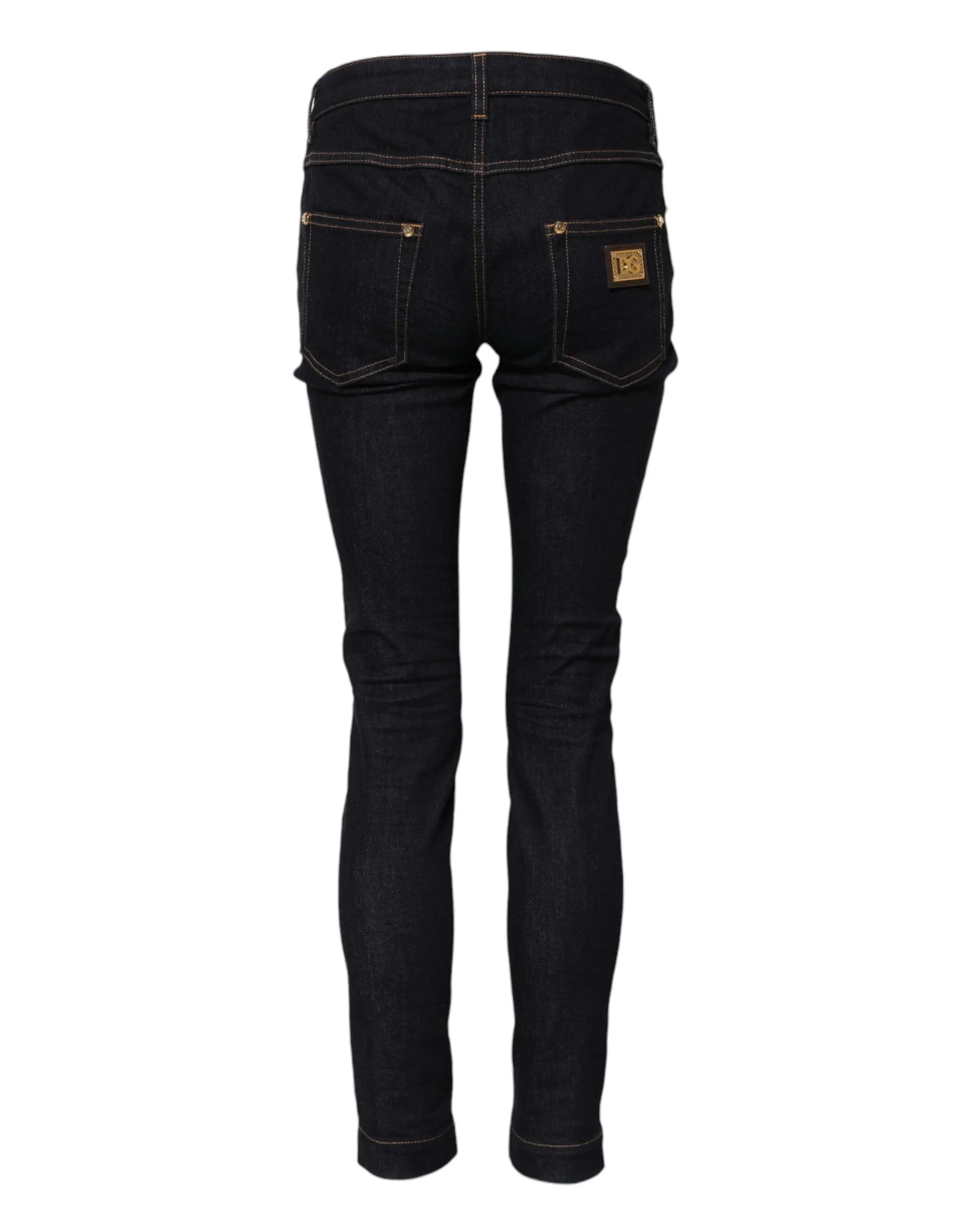 Blue Cotton PRETTY LowWaist Skinny Denim Jeans sold by Lord & Taylor product image thumbnail 3