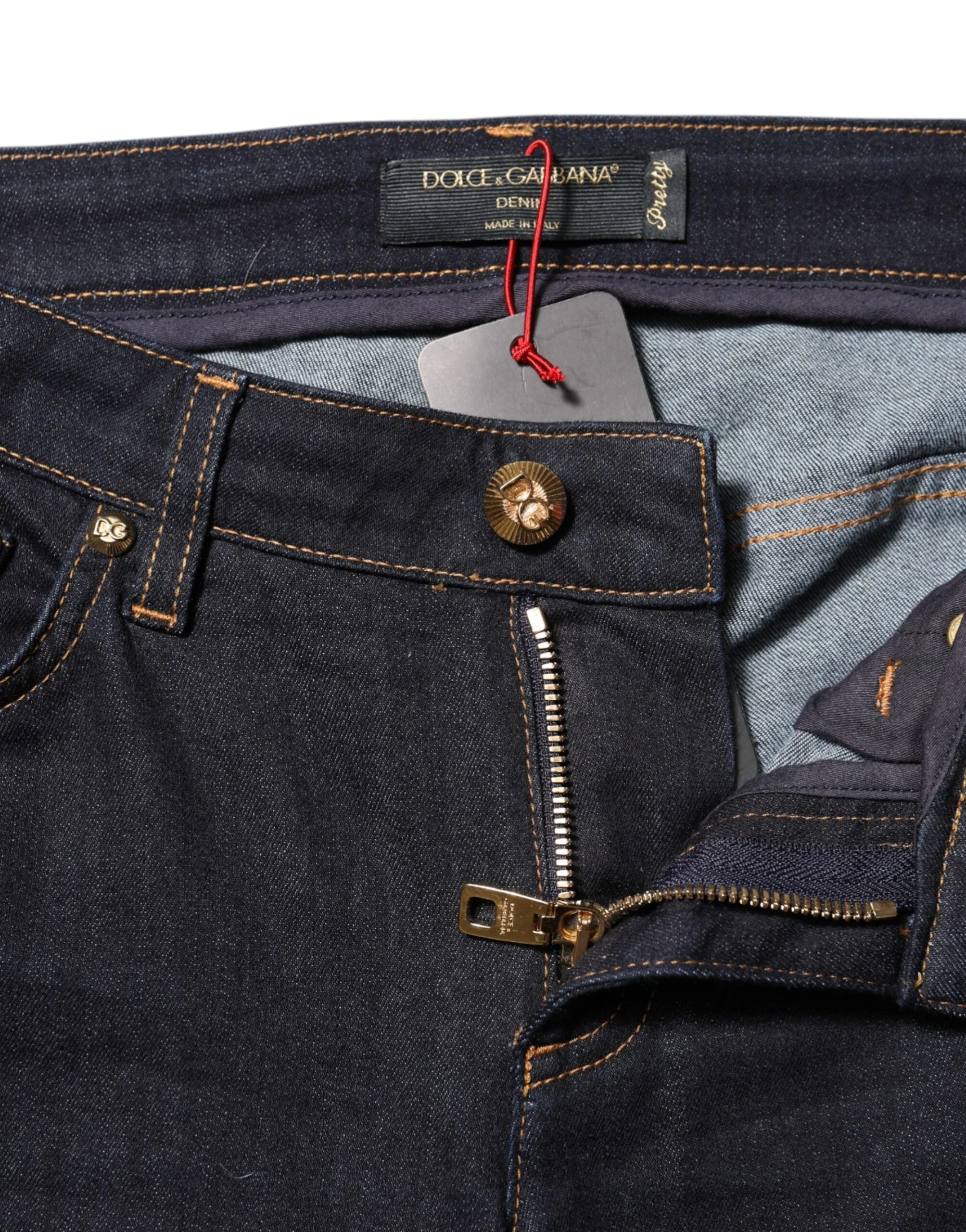 Blue Cotton PRETTY LowWaist Skinny Denim Jeans sold by Lord & Taylor product image thumbnail 4