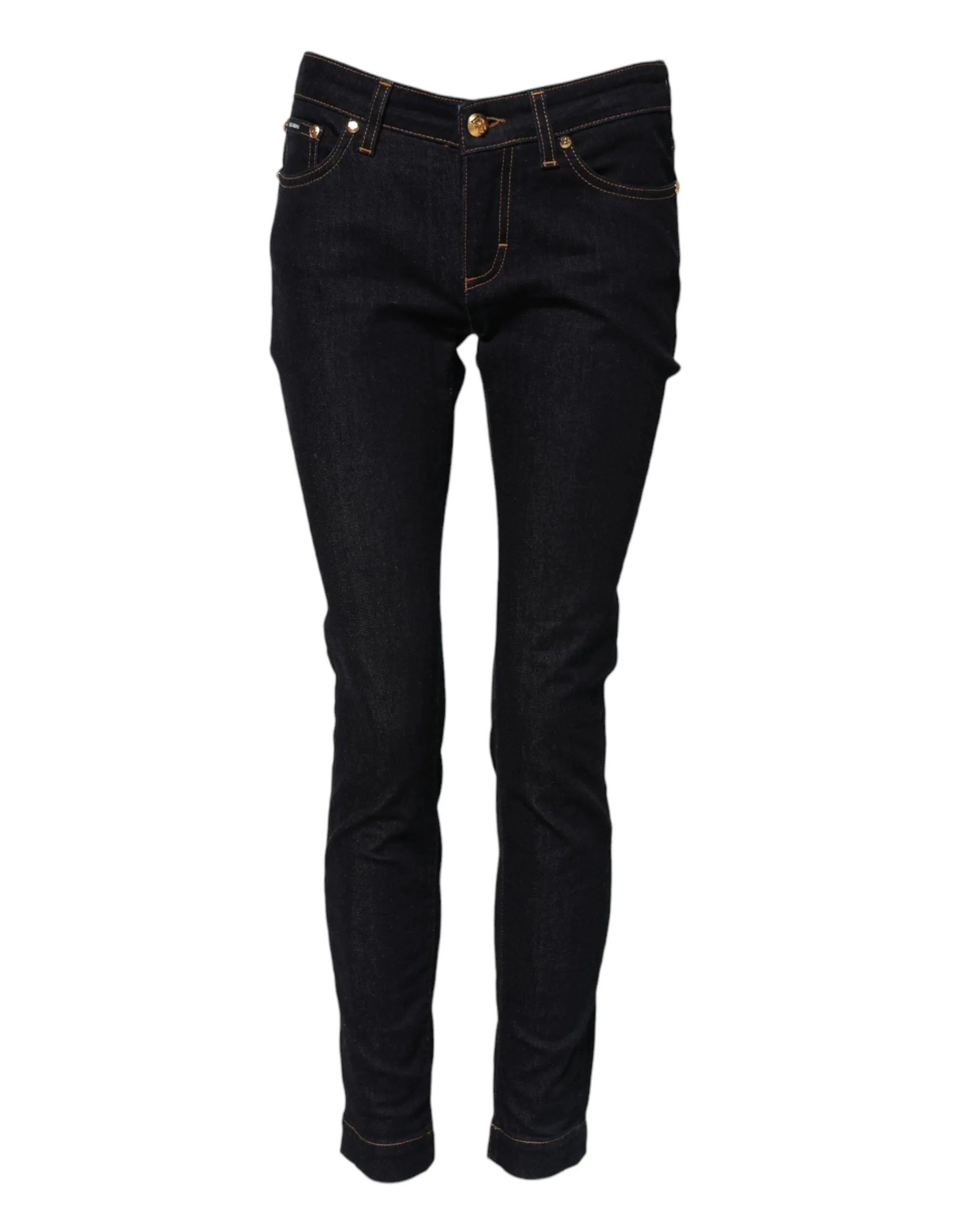 Blue Cotton PRETTY LowWaist Skinny Denim Jeans sold by Lord & Taylor product image thumbnail 2