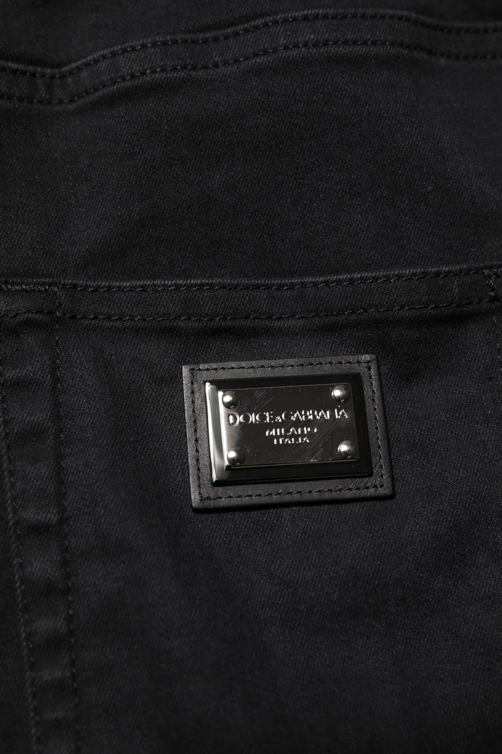 Black Cotton High Waist Skinny Denim Jeans sold by Lord & Taylor product image thumbnail 5