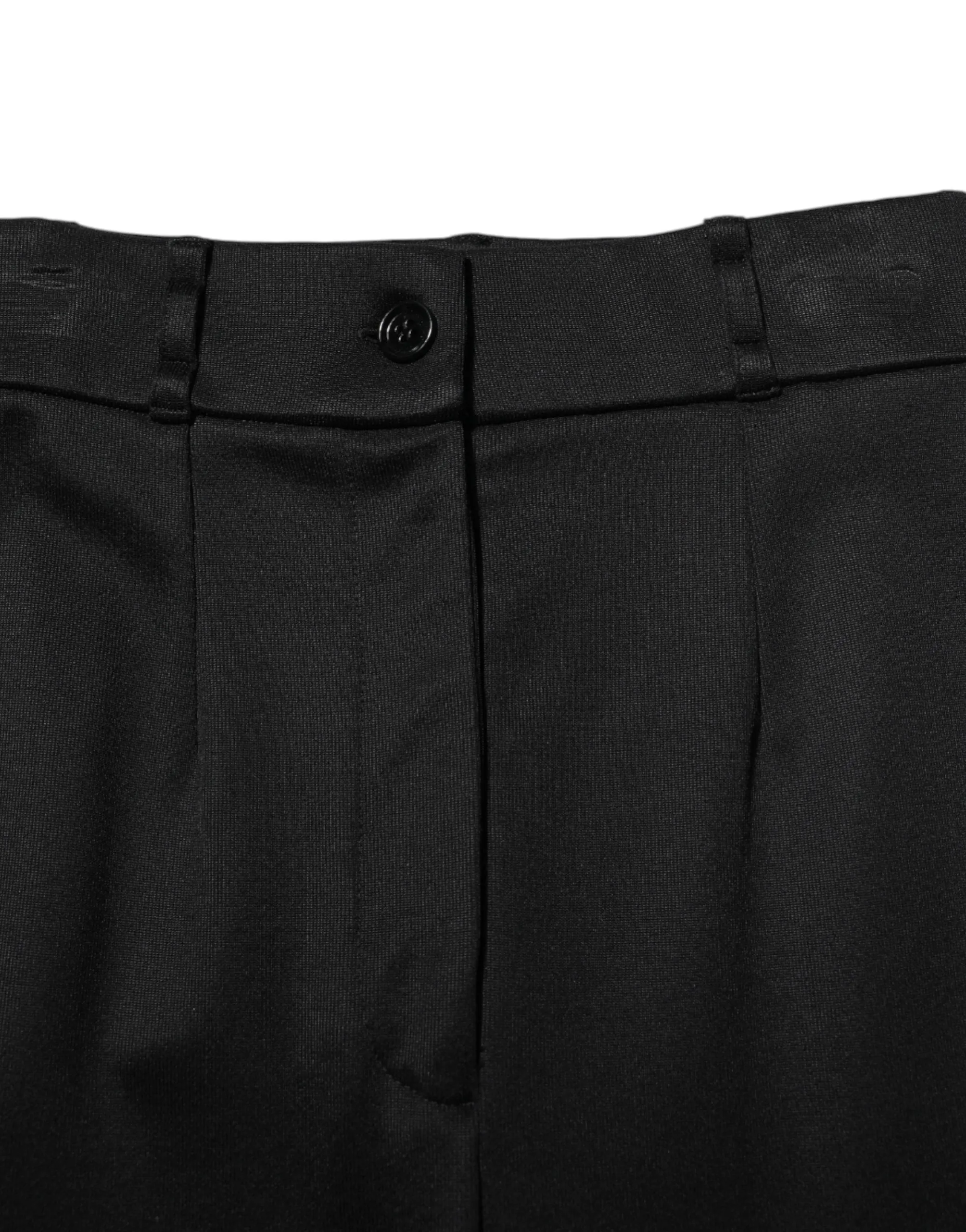 Black Nylon High Waist Skinny Leggings Pants sold by Lord & Taylor product image thumbnail 4
