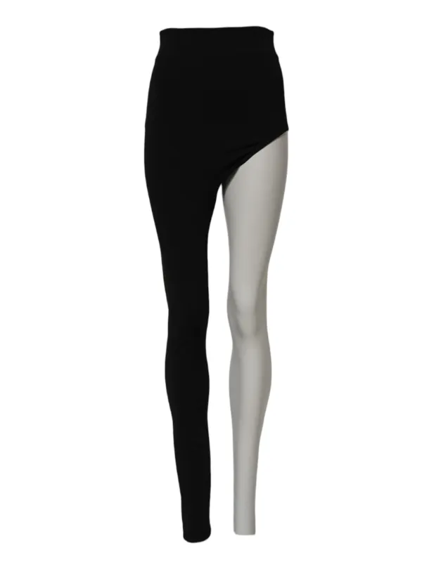 Black Wool High Waist Single Leg Pants sold by Lord & Taylor