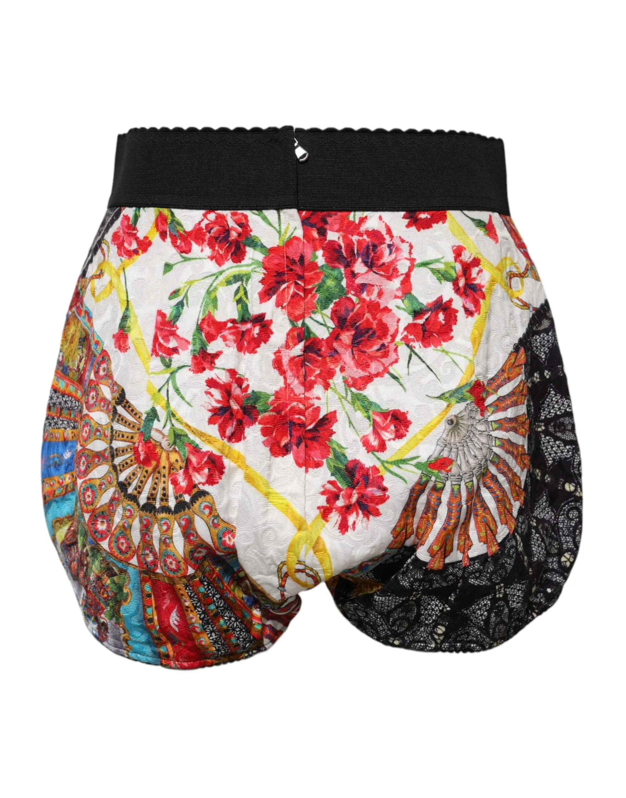 Multicolor Floral High Waist Hot Pants Shorts sold by Lord & Taylor product image thumbnail 3