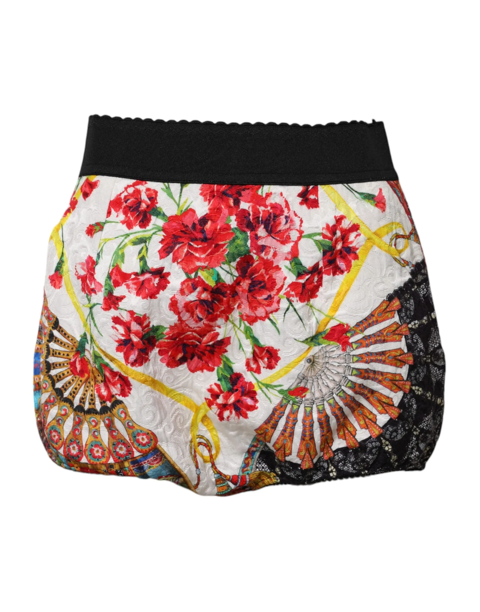 Multicolor Floral High Waist Hot Pants Shorts sold by Lord & Taylor