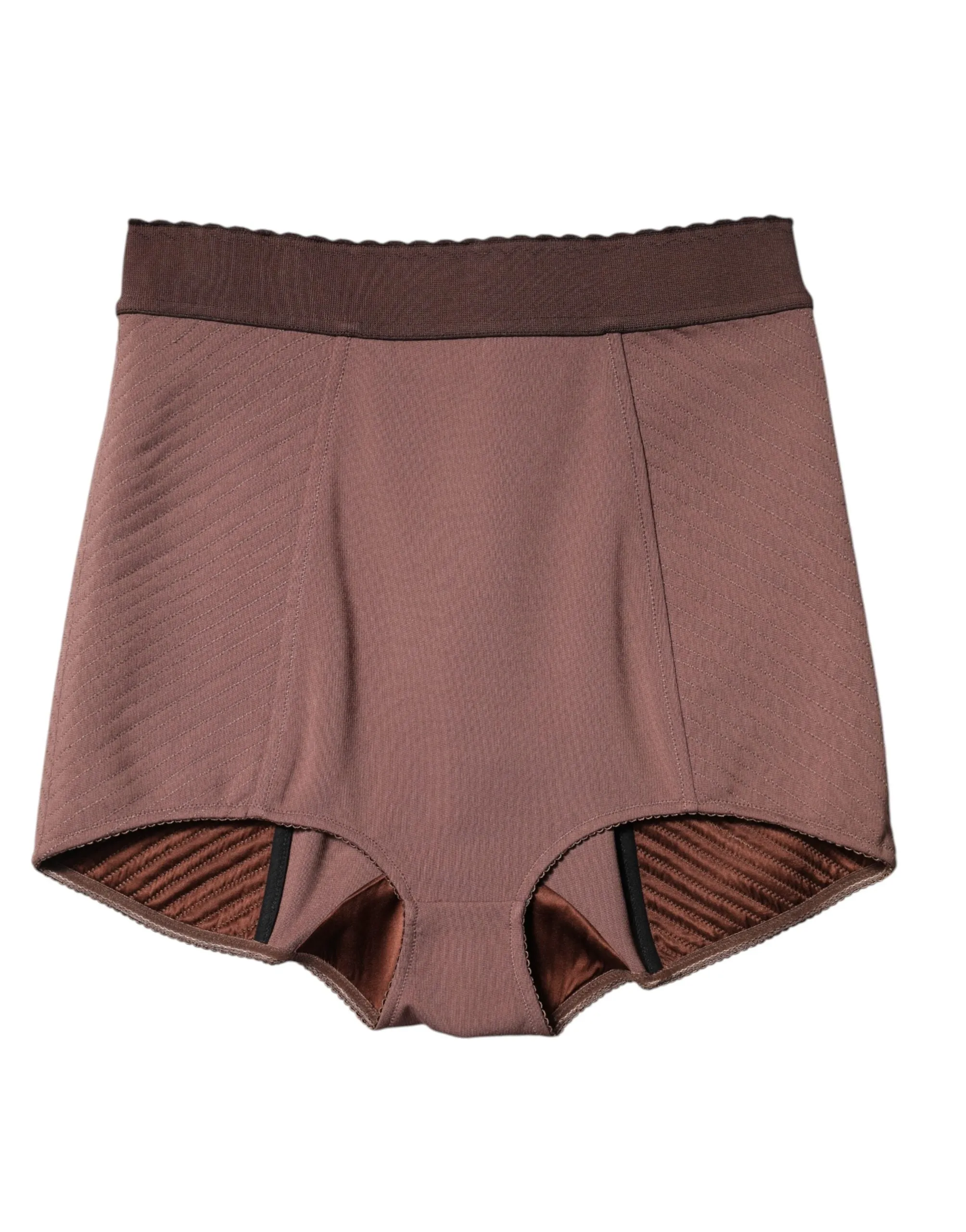 Brown Viscose High Waisted Hot Pants Shorts sold by Lord & Taylor product image thumbnail 5