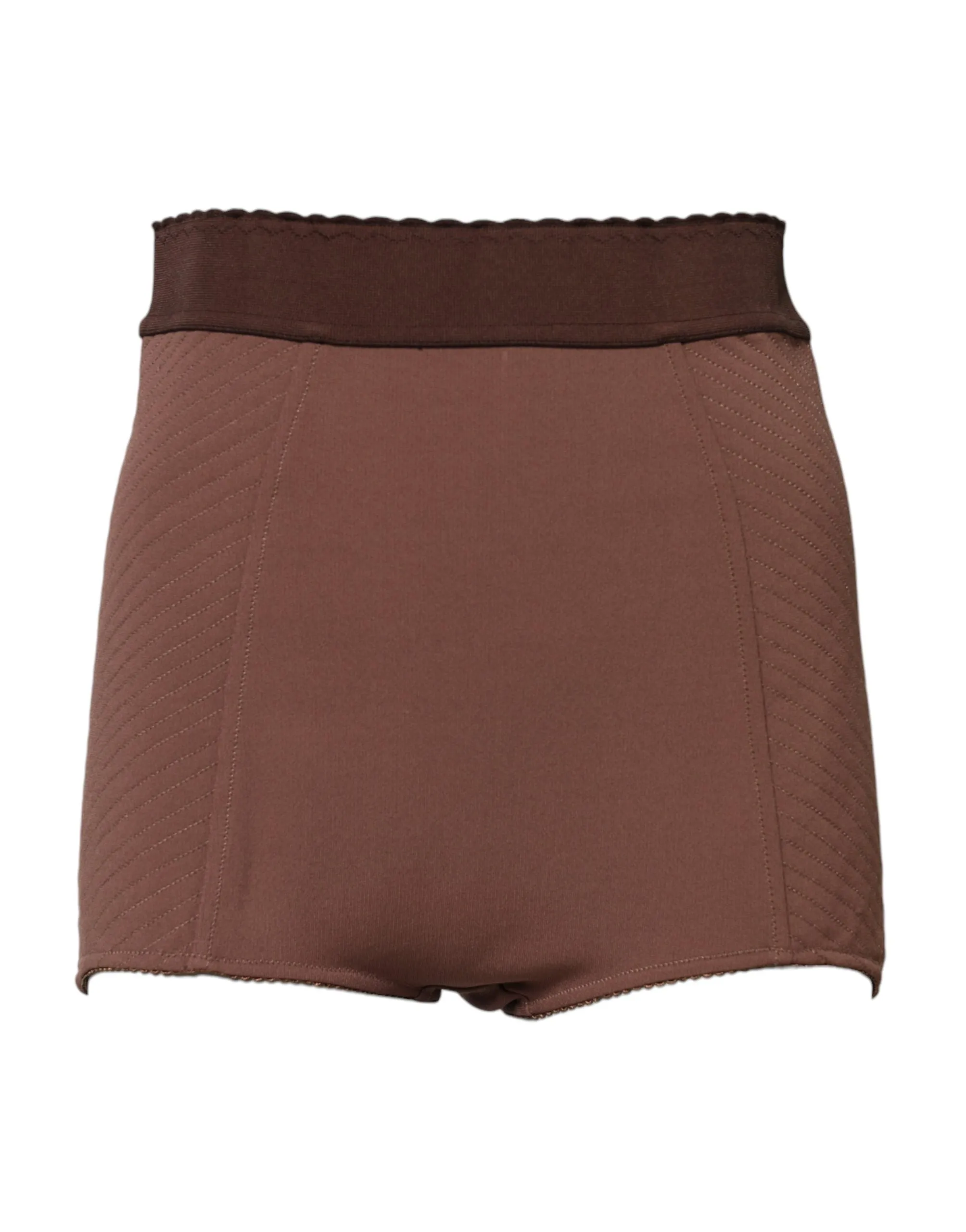 Brown Viscose High Waisted Hot Pants Shorts sold by Lord & Taylor product image thumbnail 2
