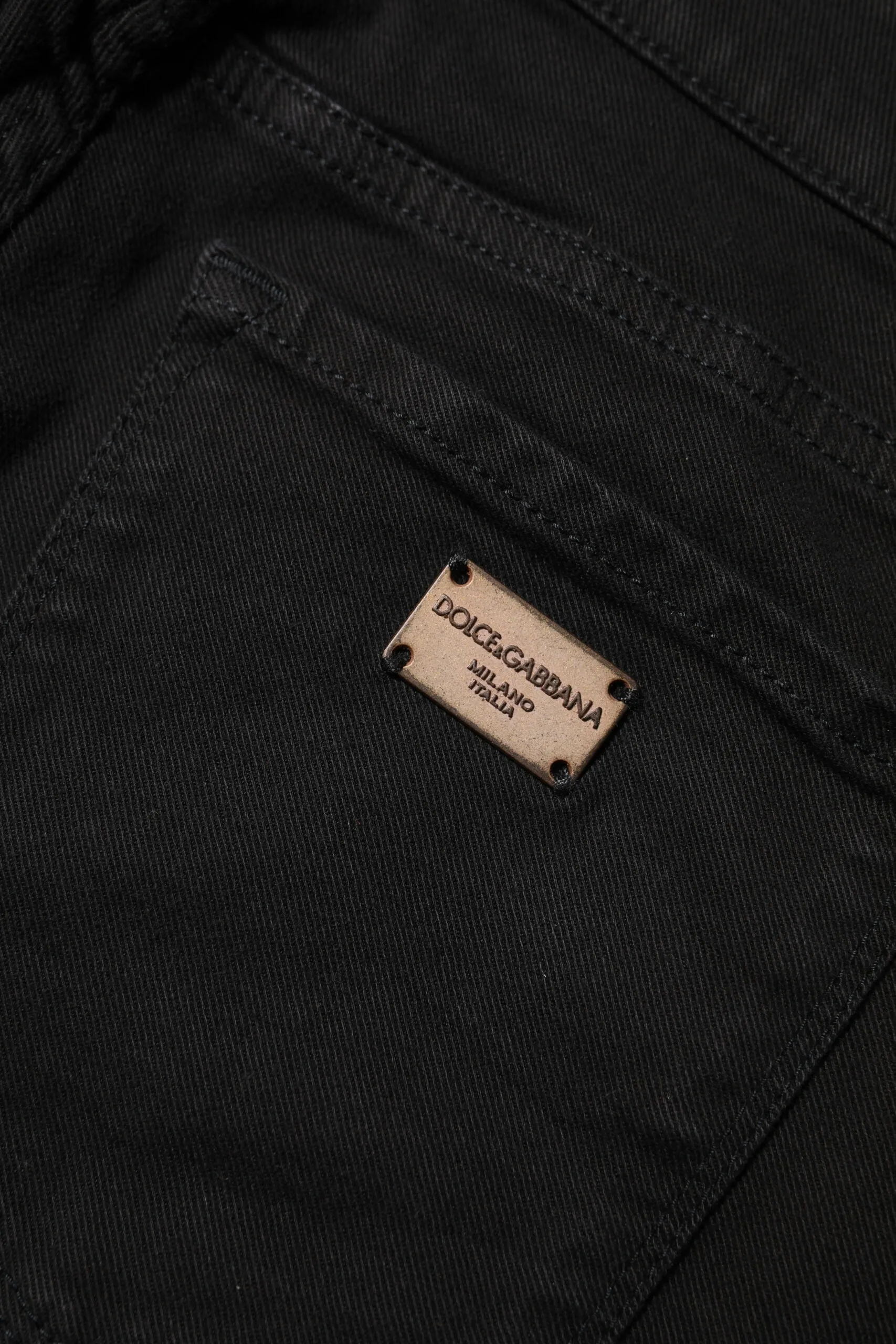 Black Cotton Skinny Mid Waist Denim Jeans sold by Lord & Taylor product image thumbnail 5